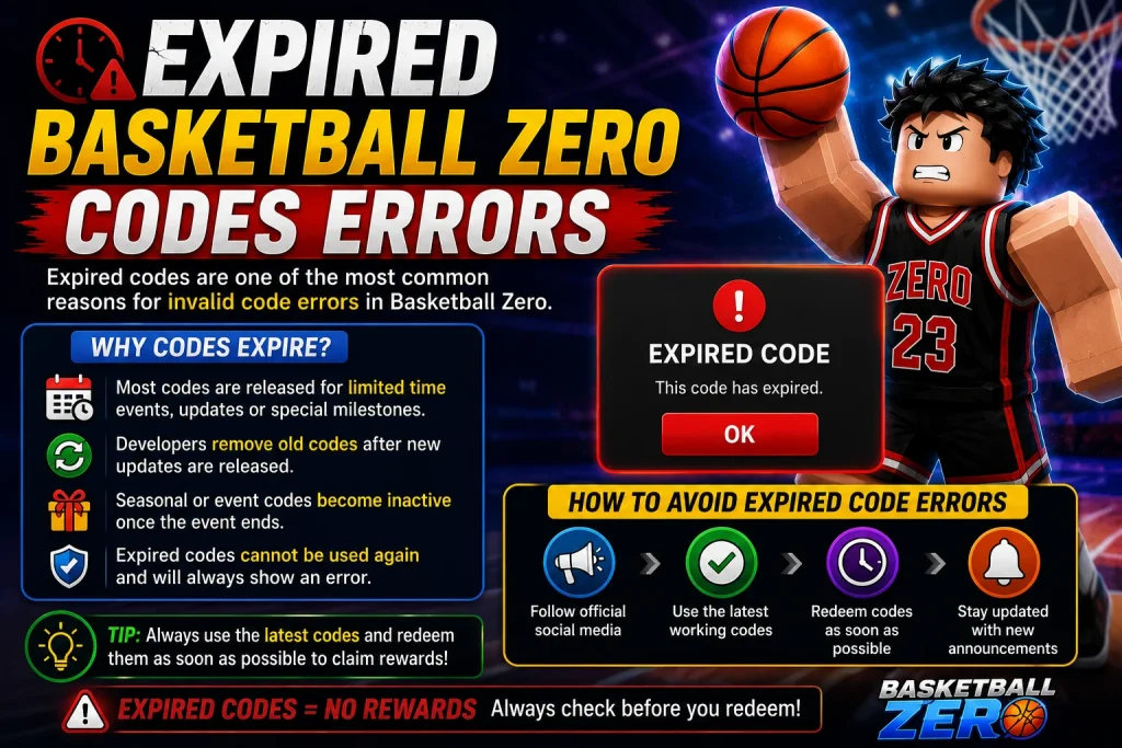 Basketball Zero Invalid Code