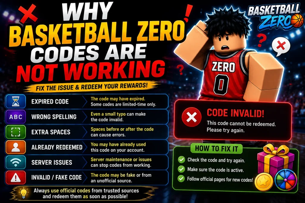 Basketball Zero Codes